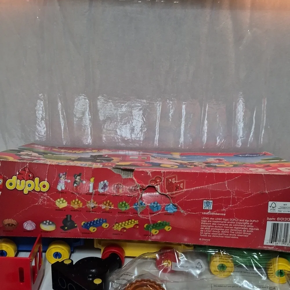 Lego duplo Disney Mickey Mouse Club House. Ages 2-5 New Box Has A Lot Of Wear
